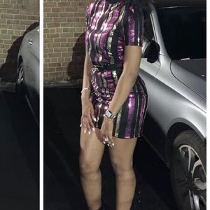 Noisy May Sequin Dress - purchased from ASOS